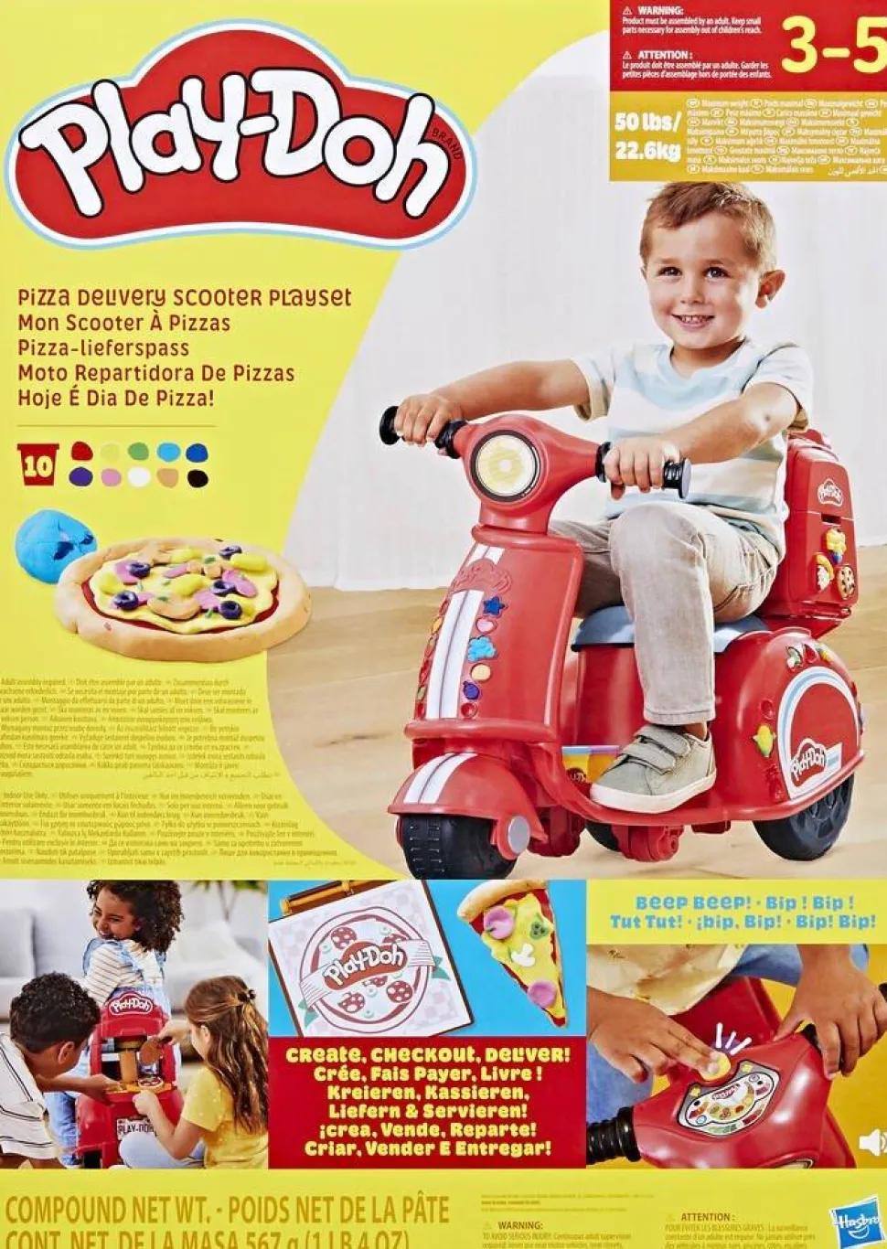 Mon Scooter à pizzas