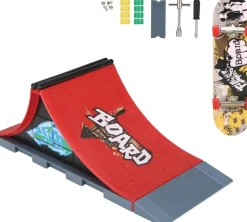 Mon super skateboard et son tremplin
