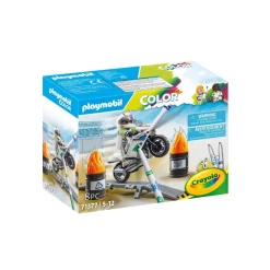 Moto Playmobil Color 71377