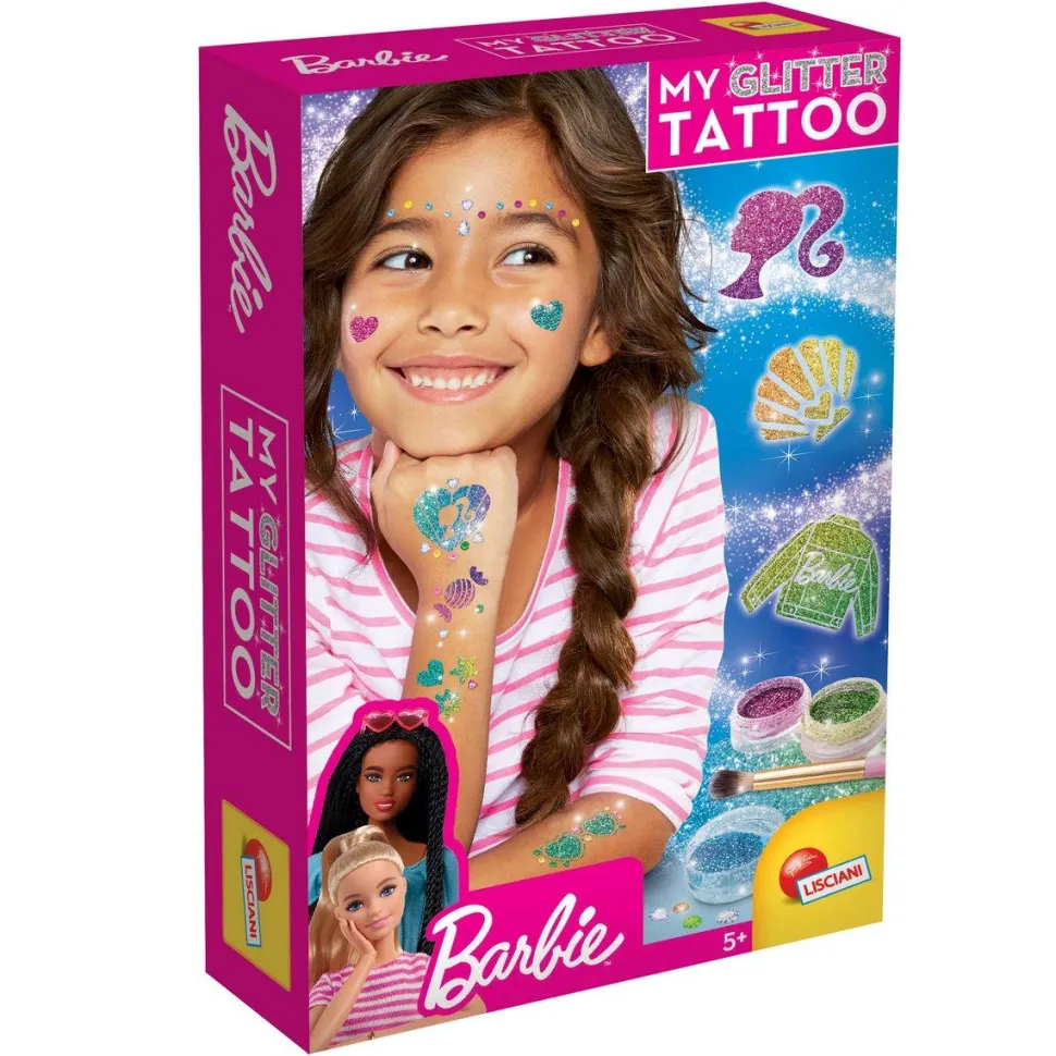 My glitter tattoo Barbie