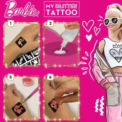 My glitter tattoo Barbie