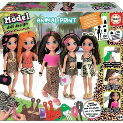 My model doll deign Animal Print