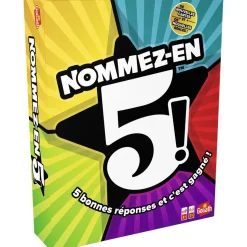 Nommez-en 5