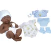 Nouveau-né métisse fille ou garçon 36cm