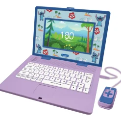 Ordinateur éducatif bilingue 180 activités bilingues - Stitch