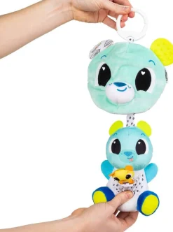 Ourson Surprise 3-en-1 Avec Anneau De Dentition Et Clip & Go