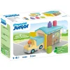 Ouvrier avec camion et garage Playmobil Junior 71686