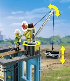 Ouvriers et chantier - Playmobil Action heroes 71650