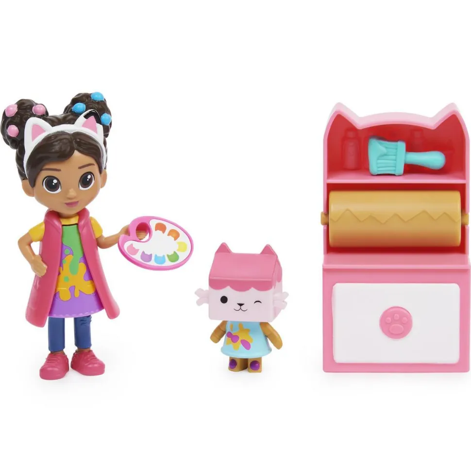 Pack 2 figurines Gabby + Chat