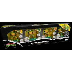 Pack 4 figurines Tortues Ninja Combattants des égouts