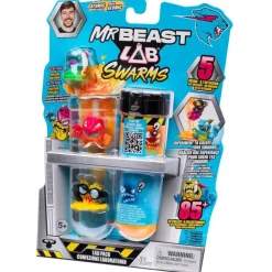 Pack 5 minis figurines Swarms Atomic MrBeast