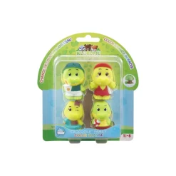 Pack 4 personnages Klorofil - famille Crocodile