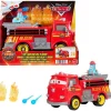 Pack Camion de pompier rouge et Guido - Cars