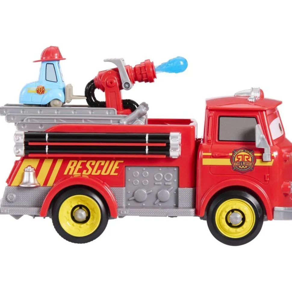 Pack Camion de pompier rouge et Guido - Cars