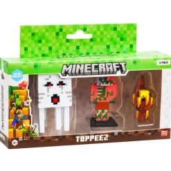 Pack de 3 figurines Minecraft 6cm