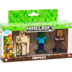 Pack de 3 figurines Minecraft 6cm