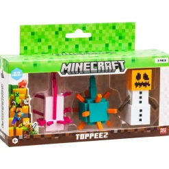 Pack de 3 figurines Minecraft 6cm