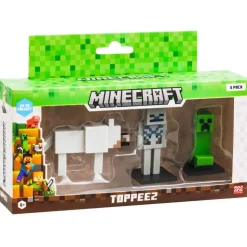 Pack de 3 figurines Minecraft 6cm