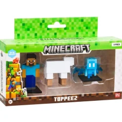 Pack de 3 figurines Minecraft 6cm