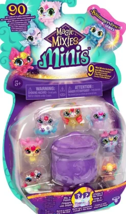 Pack De 9 Figurines Minis Magic Mixies