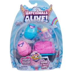 Pack de 2 Hatchimals alive et chaise haute
