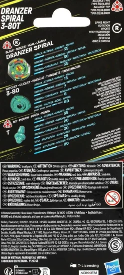 Pack De Démarrage Beyblade X Dranzer Spirale 3-80t Anniversaire