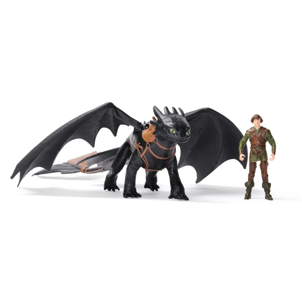 Pack Dragon et Viking 25 cm Krokmou Dragons Movie