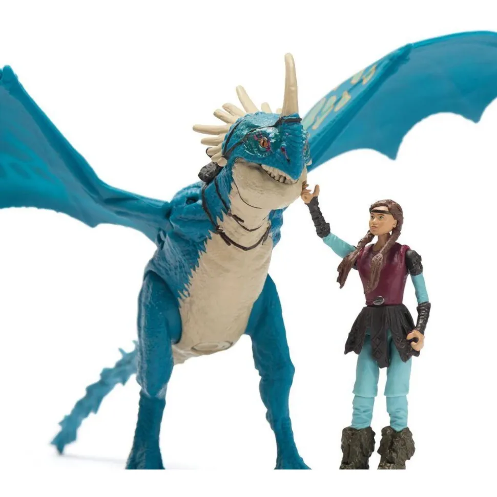 Pack Dragon et Viking 25 cm Tempête Dragons Movie