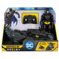 Pack figurine Batman 30 cm et moto Batcycle radiocommandée