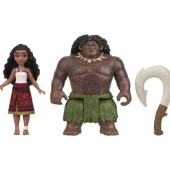 Pack figurines Vaiana et Maoui