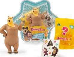 Pack flocon de Neige 2 figurines Masha et Michka