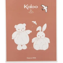Patapouf doudou lapin rose 17cm