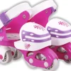 Patins évolutifs et ajustables rose taille 25-32