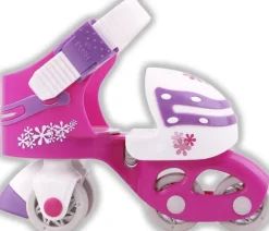 Patins évolutifs et ajustables rose taille 25-32