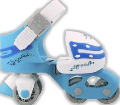 Patins évolutifs et ajustables bleus - Taille 25 - 32