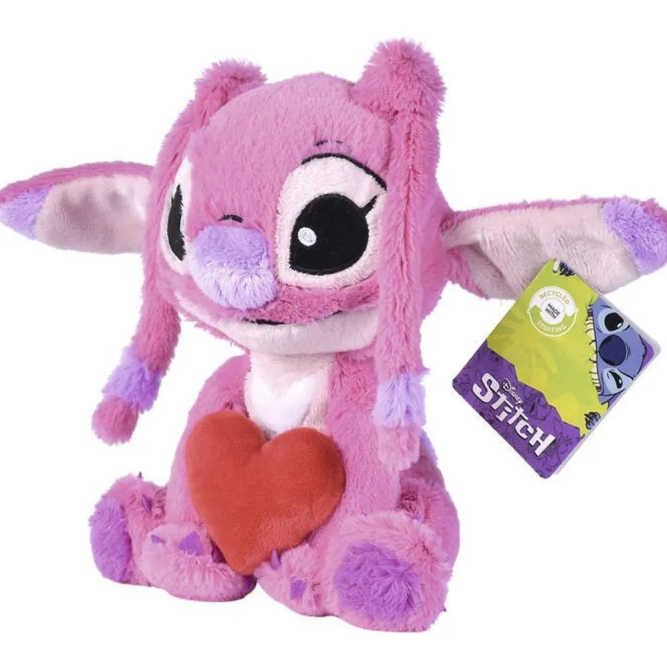 Peluche Angel 25 cm avec cœur