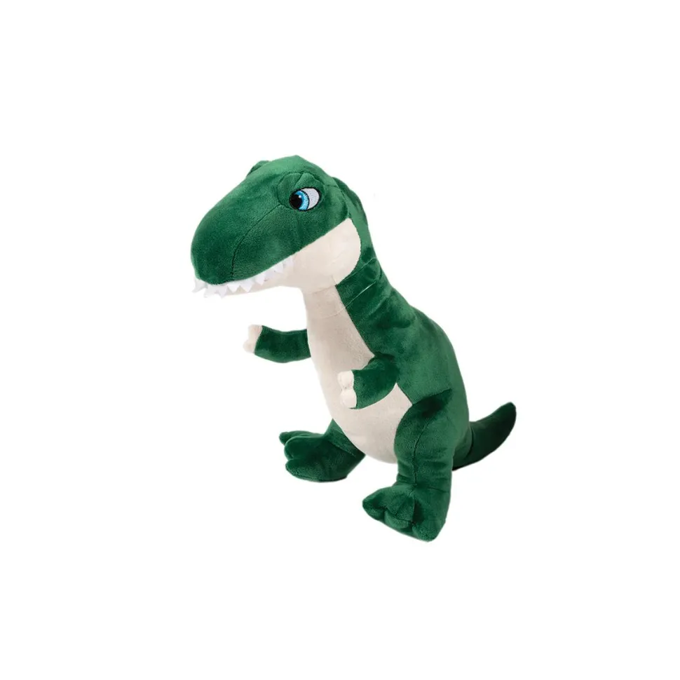 Peluche dinosaure vert 35 cm