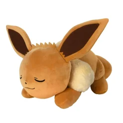 Peluche Evoli qui dort - Pokémon 45 cm