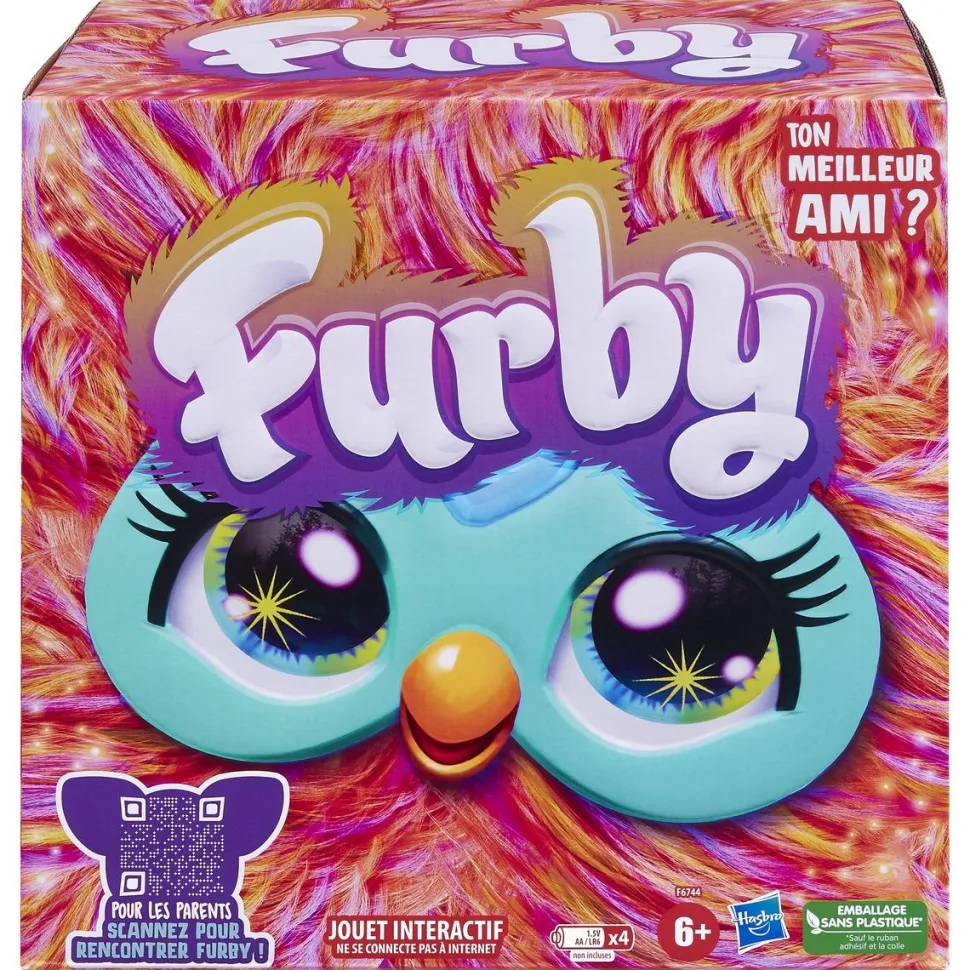Peluche Furby corail