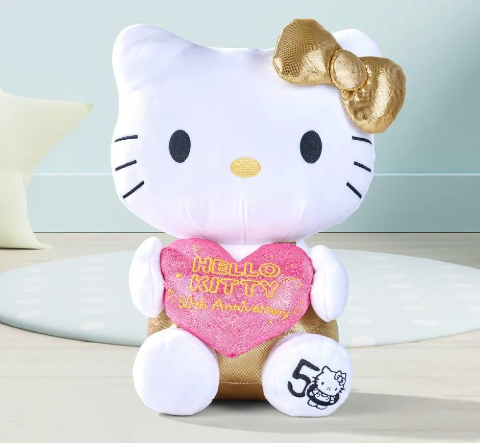 Peluche Hello Kitty 30 Cm - 50ème Anniversaire