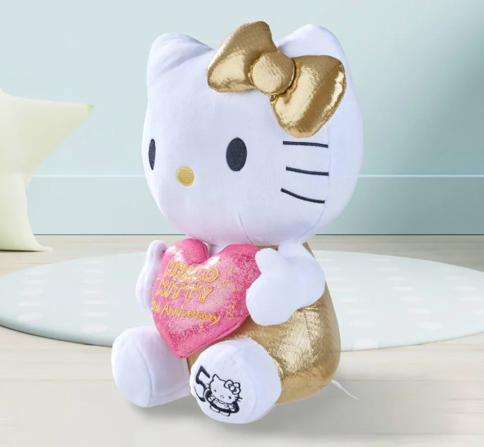 Peluche Hello Kitty 30 Cm - 50ème Anniversaire