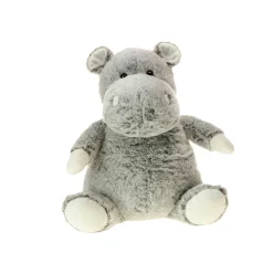 Peluche hippopotame assis 30 cm