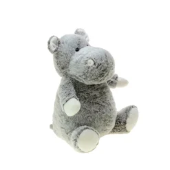 Peluche hippopotame assis 30 cm