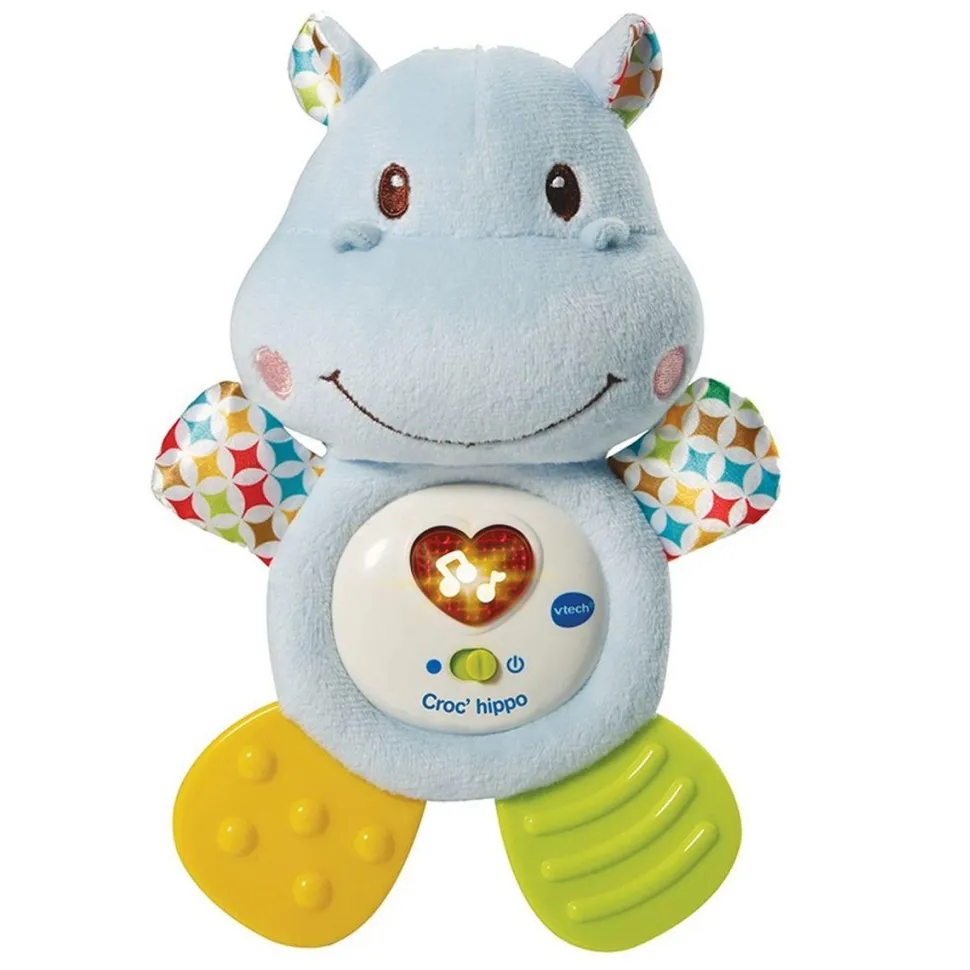 Peluche interactive Croc'hippo