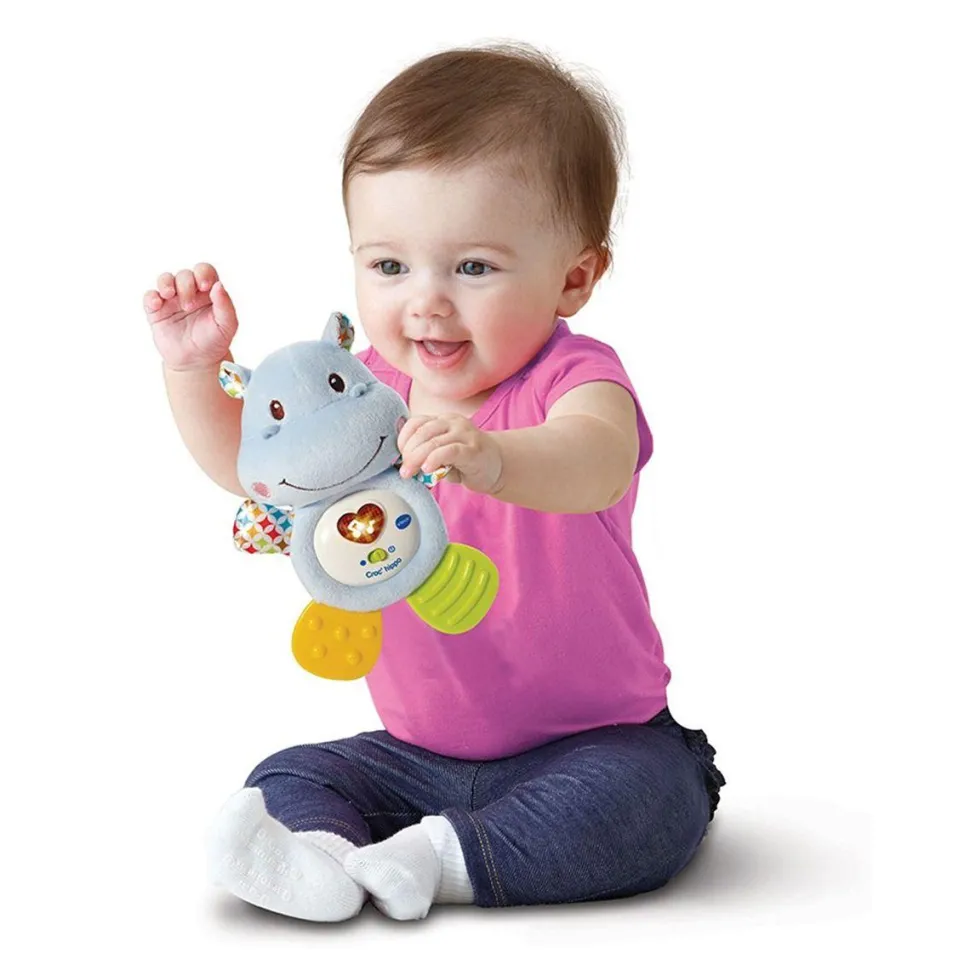 Peluche interactive Croc'hippo