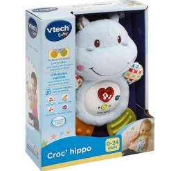 Peluche interactive Croc'hippo