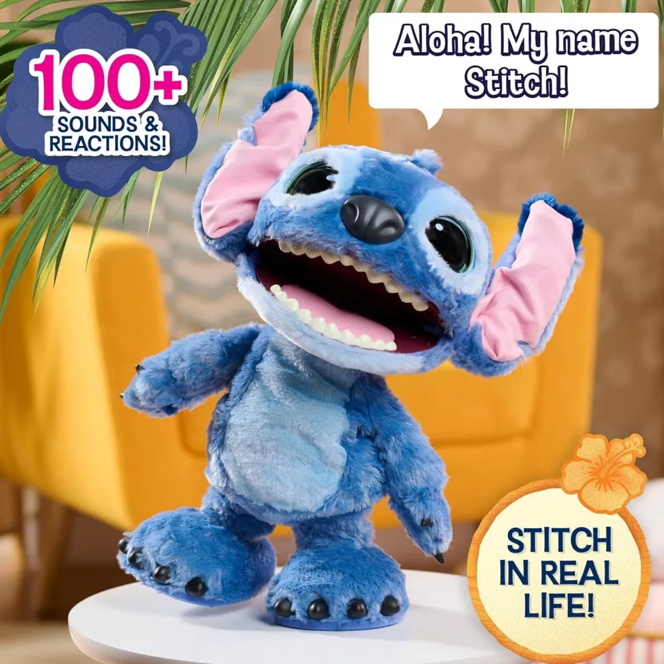 Peluche interactive ultimate Stitch