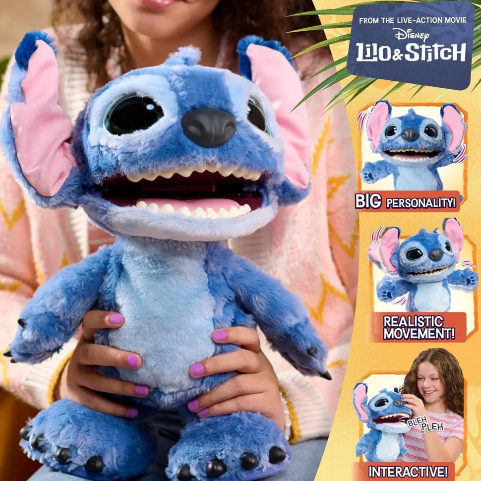Peluche interactive ultimate Stitch