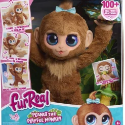 Peluche intéractive Peanut le singe - Furreal