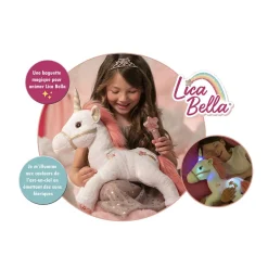 Peluche licorne Lica Bella magique 35 cm